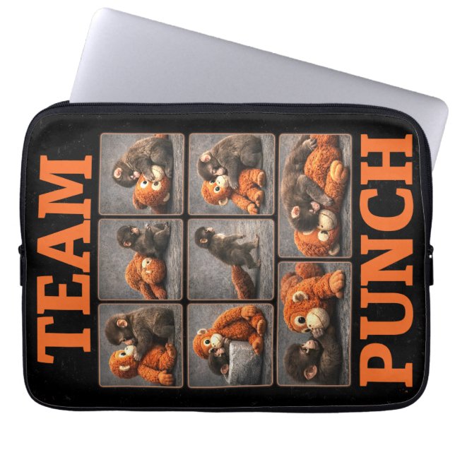 Punch Baby Monkey Laptop Fodral (Framsidan)