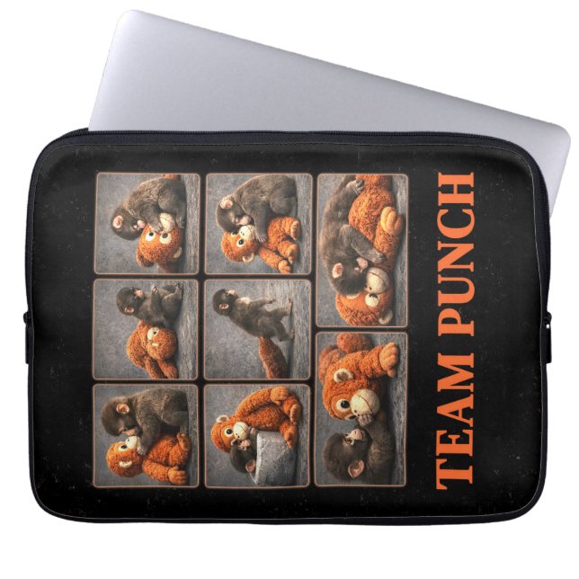 Punch Baby Monkey Laptop Fodral (Framsidan)