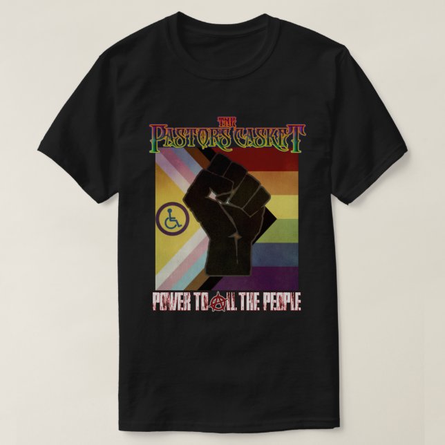 Punch Back-tröja T Shirt (Design framsida)