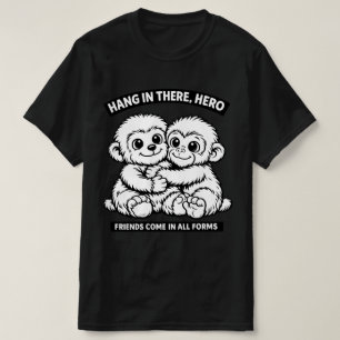 Punch-kun apa design klassisk t-shirt