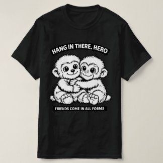 Punch-kun apa design klassisk t-shirt