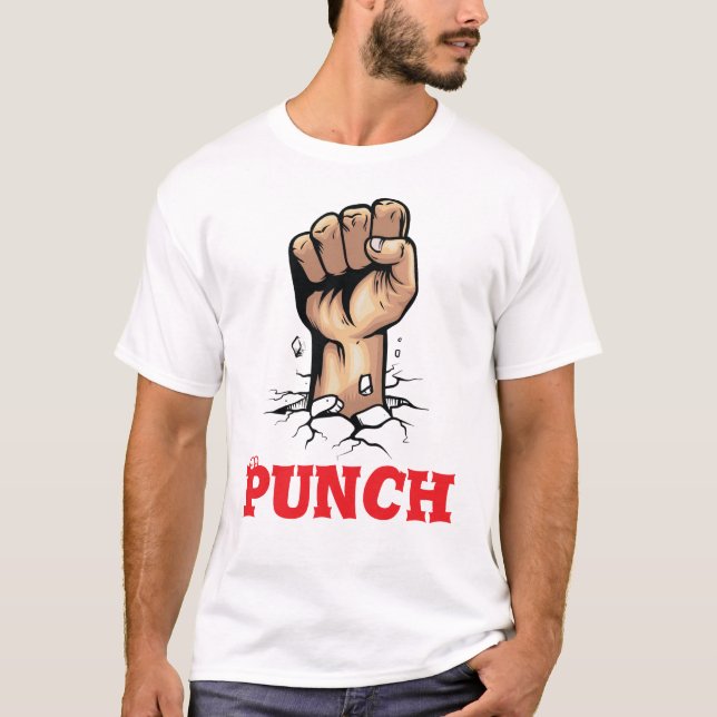 Punch Power T-Shirt (Framsida)