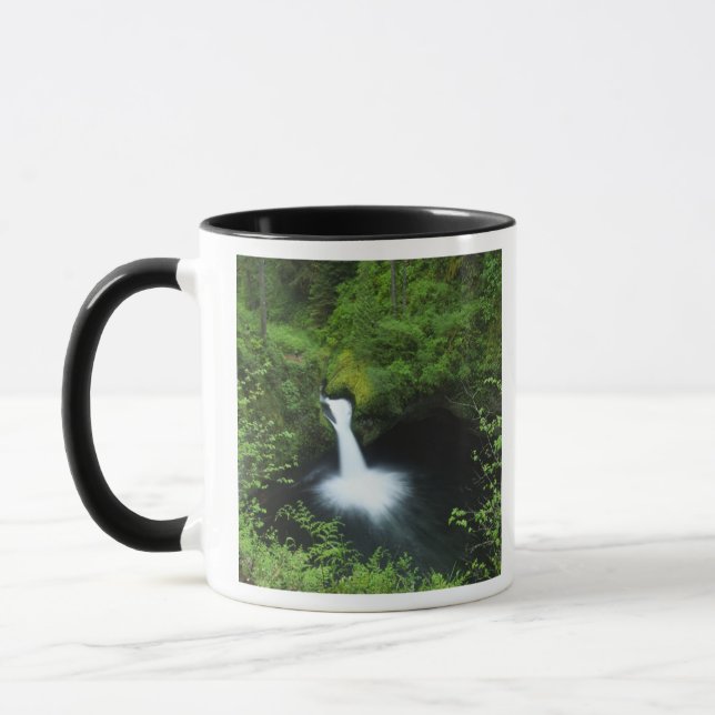 Punchbowl Falls på Eagle Creek, Columbia River Mugg (Vänster)