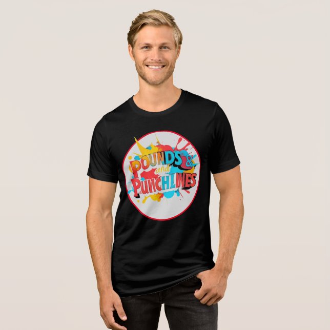 "Punchline Pounds" T Shirt (Framsida Full)