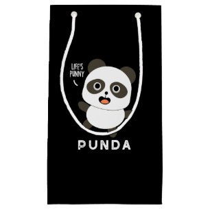 Punda Funny Animal Panda Pun Mörk BG
