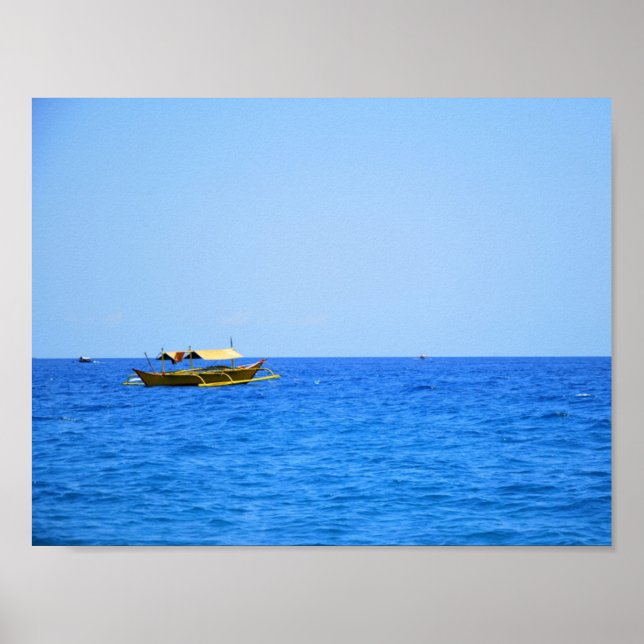 Pundaquit Boat i Zambales Poster (Framsidan)