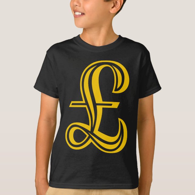 Pundsymbol Tee Shirt (Framsida)