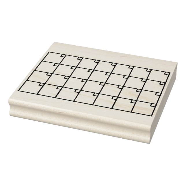 Punet Journal Calendar Frimärke Stämpel (Stämpel)