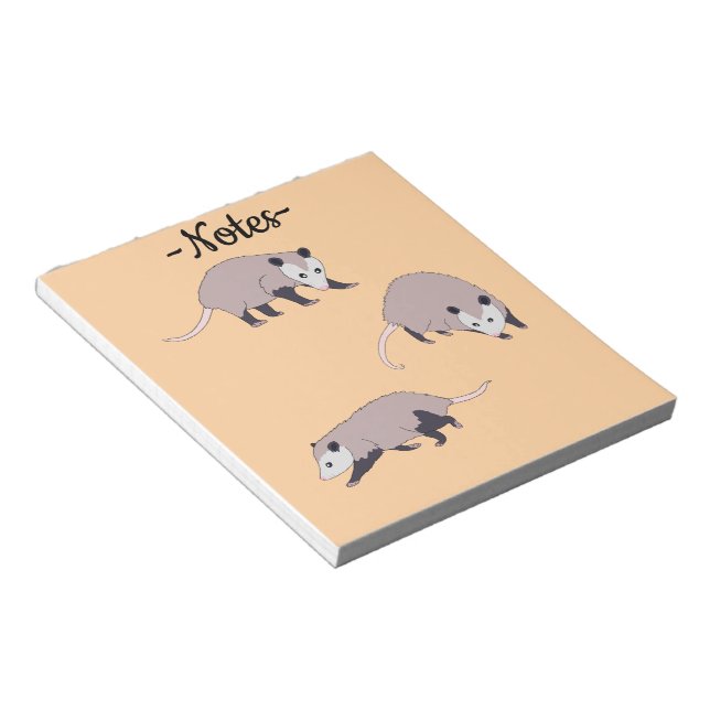 Pungdjur Anteckningsblock (Vinklad)