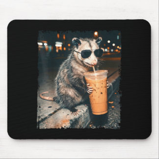 Pungdjur dricker iskaffe rolig pungdjur meme män musmatta