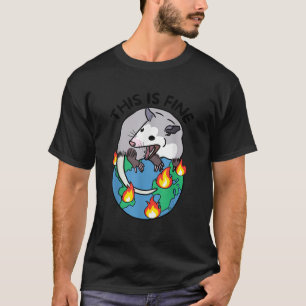 Pungdjur som skriker Det här är bra Meme Planet i  T Shirt