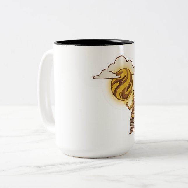 Pungdjur Två-Tonad Mugg (Framsida vänster)