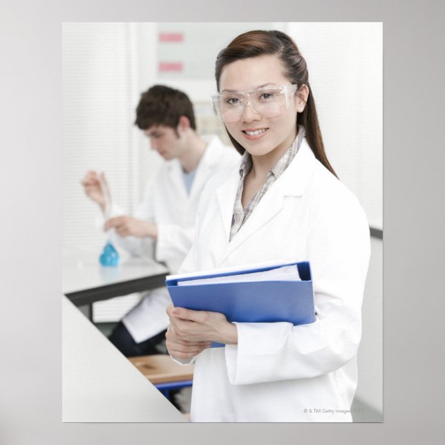 Pungor i en vetenskaplig lektion. poster (Framsidan)