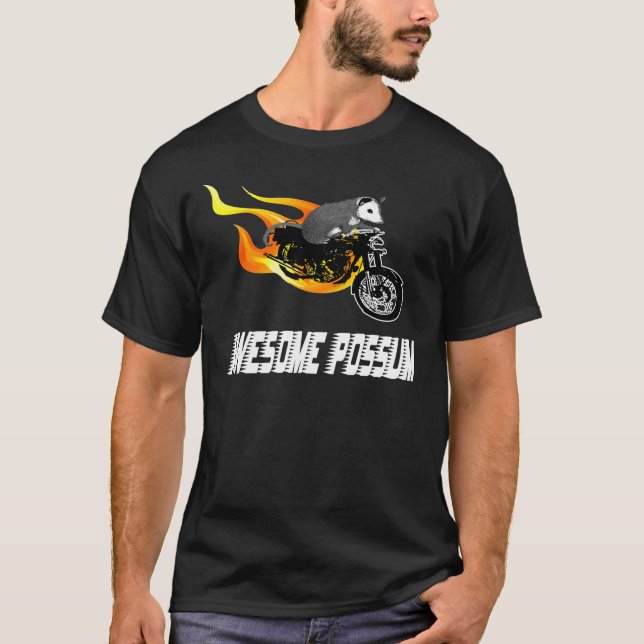 Pungråtta för cykelryttarefantastisk tee (Framsida)