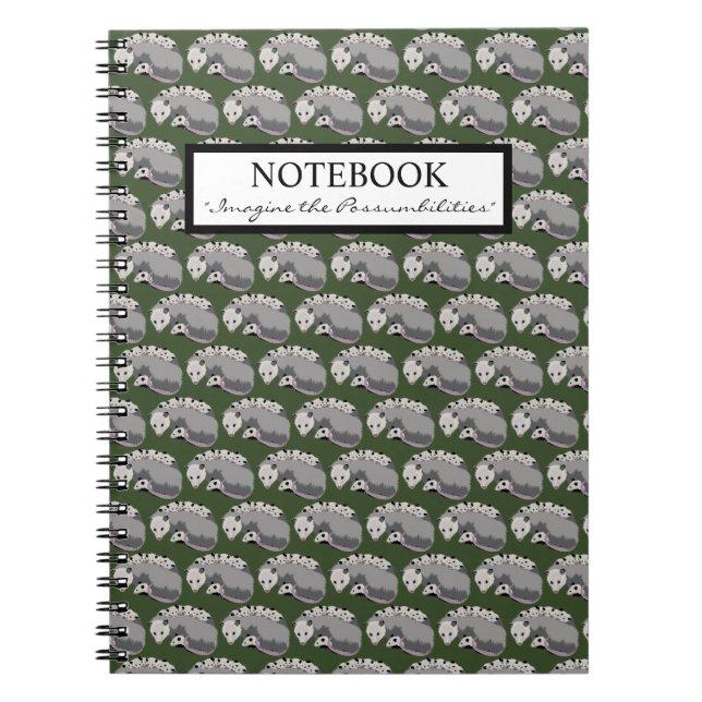 Pungråttaanteckningsbok Anteckningsbok (Framsidan)