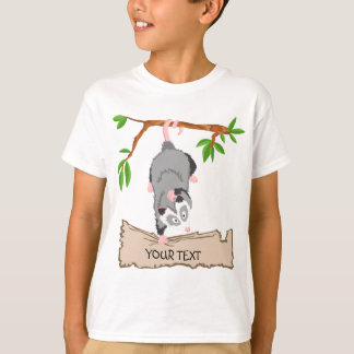 Pungråttan med undertecknar tee shirt