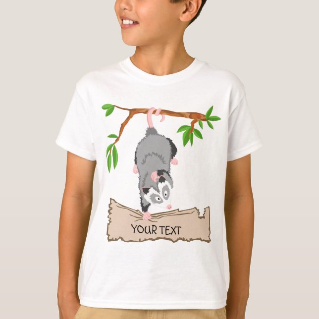 Pungråttan med undertecknar tee shirt (Framsida)