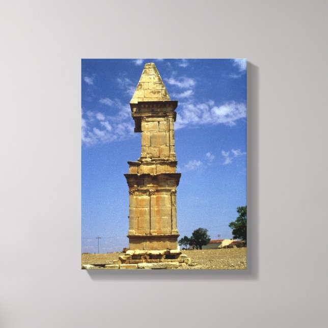 Punic Krig Monument, 300-talet BC Canvastryck (Framsida)