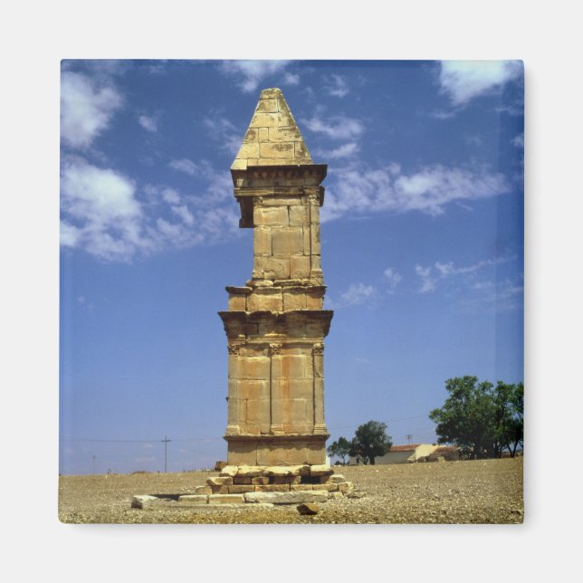 Punic Krig Monument, 300-talet BC Magnet (Framsidan)