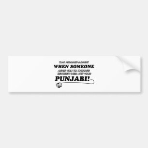punjab design bildekal