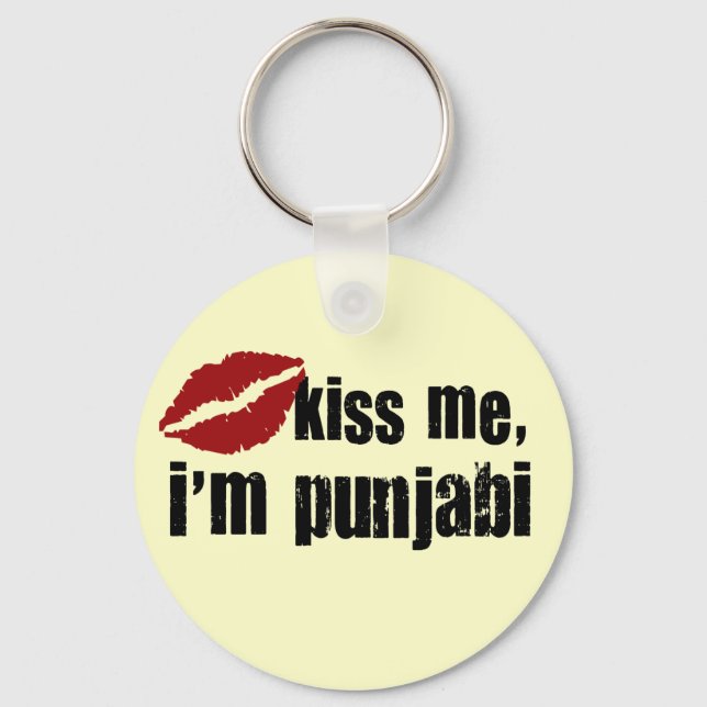 Punjabi Kiss Nyckelring (Framsida)