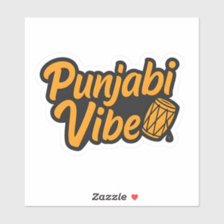 Punjabi Vibe – Desi Swag Klistermärke Klistermärken