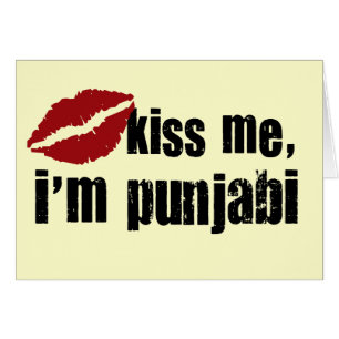 Punjabikyss Hälsningskort