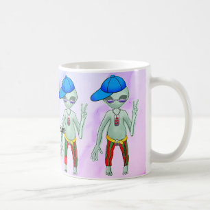 Punk Alien Kaffemugg