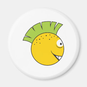 Punk Ansikte Magnet