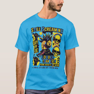 Punk är inte död T-shirt – DIY Punk Rock Skriker
