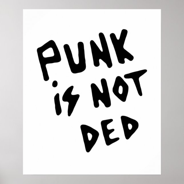 Punk är inte Persepolis Poster (Framsidan)