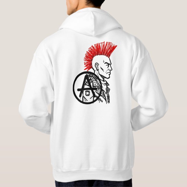 Punk attitude hoodie (Baksida)