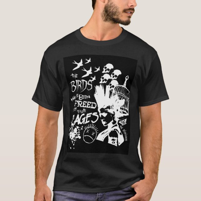 Punk Band Tribute - Distillers T Shirt (Framsida)