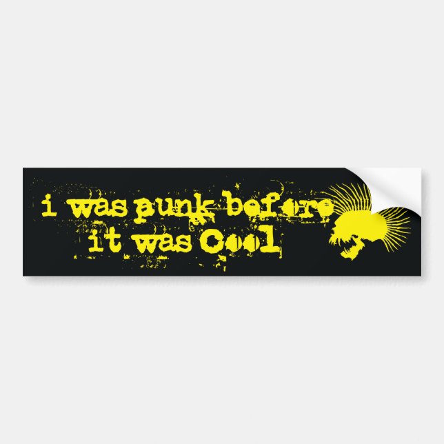punk bildekal (Framsidan)