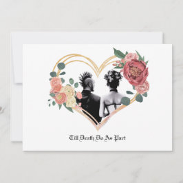 Punk Bröllop Inbjudningar