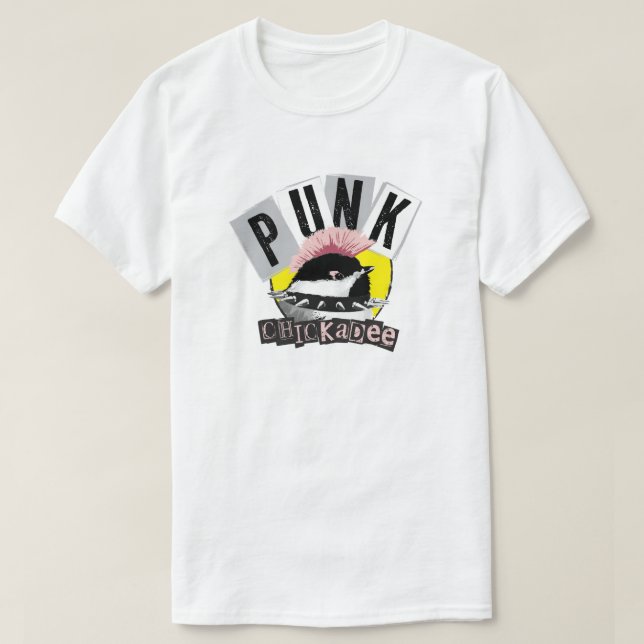 Punk Chickadee T-Shirt (Design framsida)