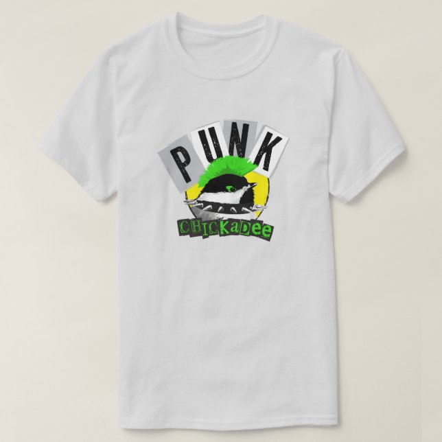 Punk Chickadee T-Shirt (Design framsida)