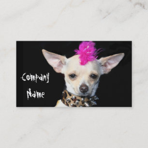 Punk Chihuahuavisitkortar Visitkort