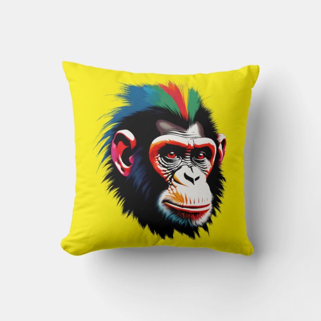 Punk Chimp Kudde (Framsida)