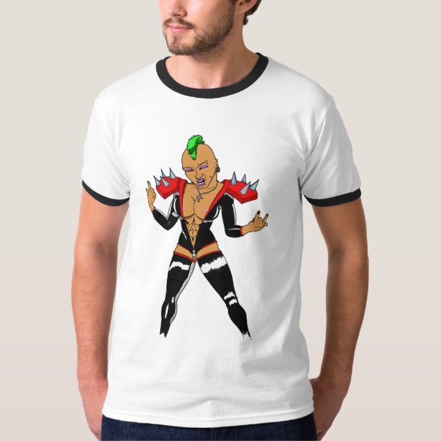 Punk drottning Grrry Tee (Framsida)