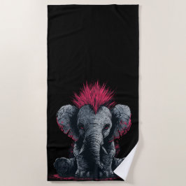 Punk Elefant Konst – Mohawk Djurdesign