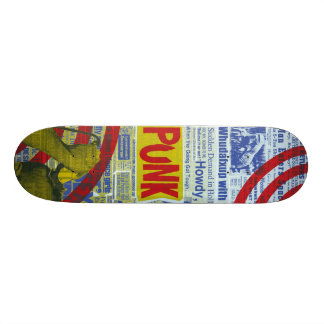 PUNK ELLER MATRIS! OLD SCHOOL SKATEBOARD BRÄDA 21,6 CM