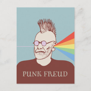 Punk Freud Vykort