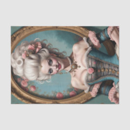 Punk Glam Marie Antoinette Decoupage Papper