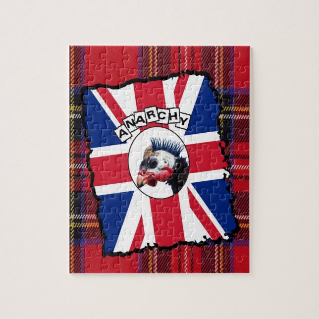 Punk guineafowl pussel (Vertikal)