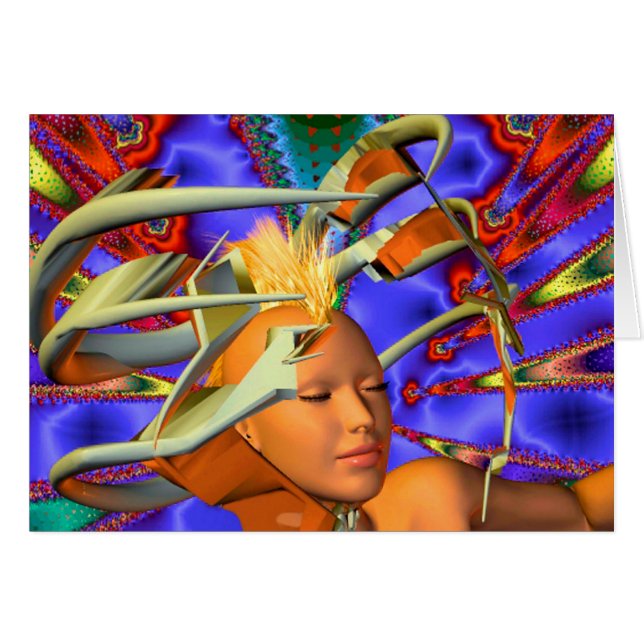 Punk Heaven Hälsningskort (Framsidan Horizontal)