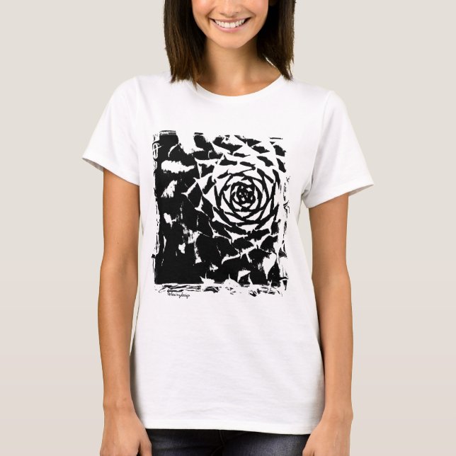 Punk hönor och chickar tee (Framsida)