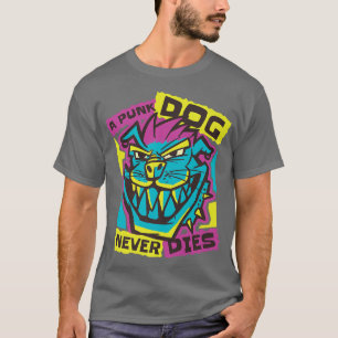 Punk Hund Dies Dies Metall Sten Hundar Music Punks T Shirt
