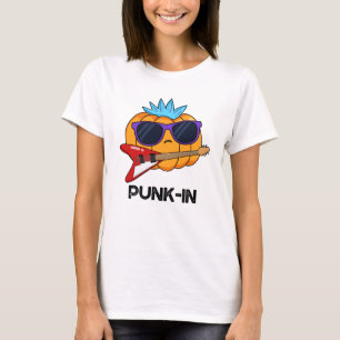 Punk-in Funny Punk Sten Pumpkin Pun T Shirt