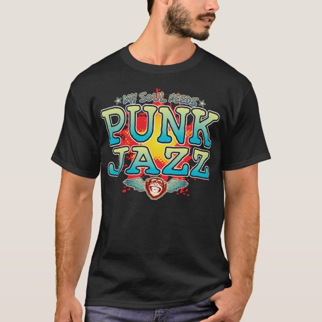 Punk Jazz Soul T-Shirt (Framsida)